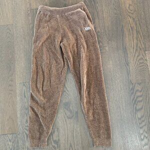 Kith Chenille Knit Joggers | Brown | Size S